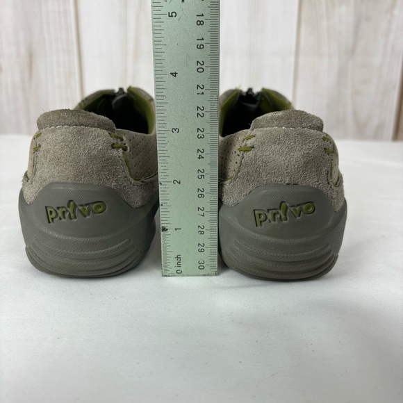 Clarks Privo Leather Sneakers Top Zipper Gray Size 8 Slip-on Loafers Tennis Shoe - Picture 10 of 12